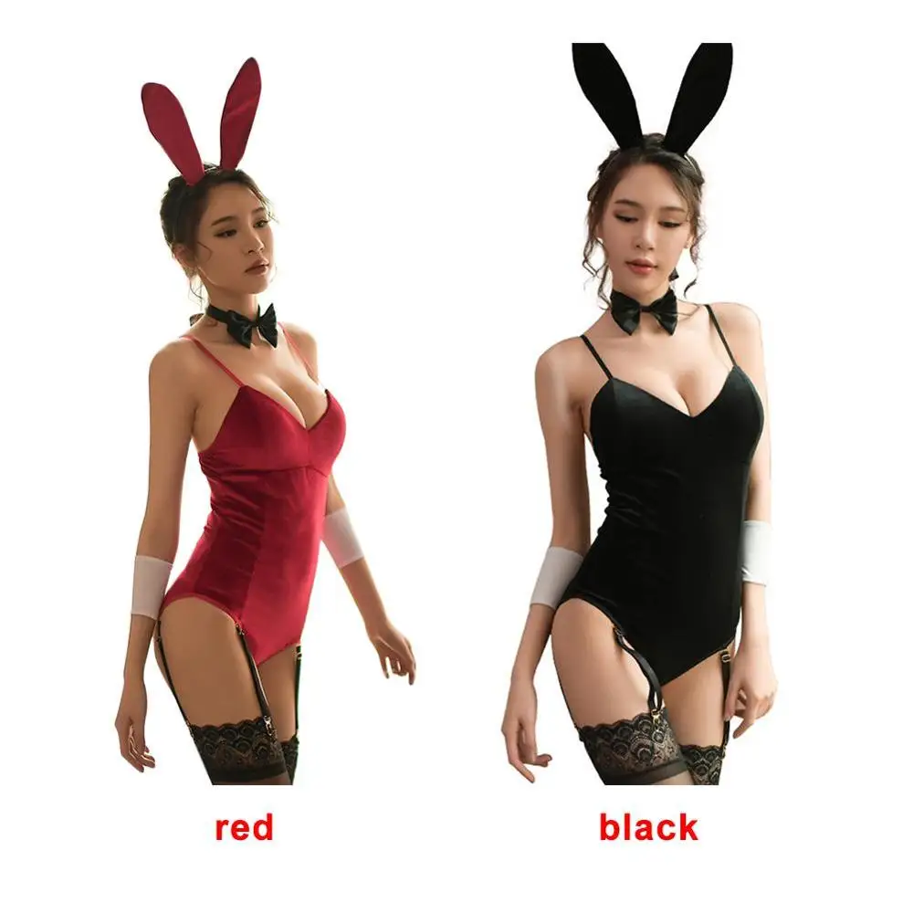 Женское боди с глубоким v-образным вырезом сексуальное женское белье комплект