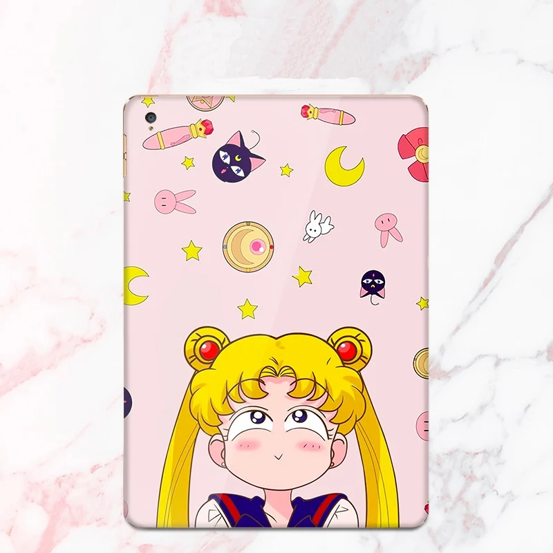 Наклейка на заднюю панель планшета с полным покрытием красочная кожа простой