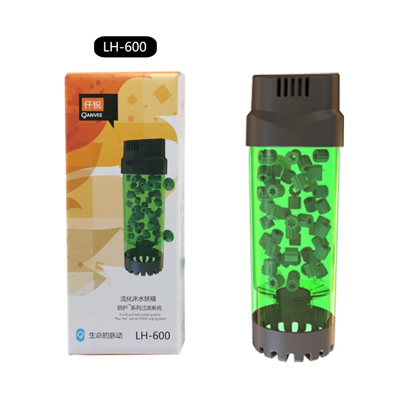 

fluidized bed water goblin filtering system aquarium