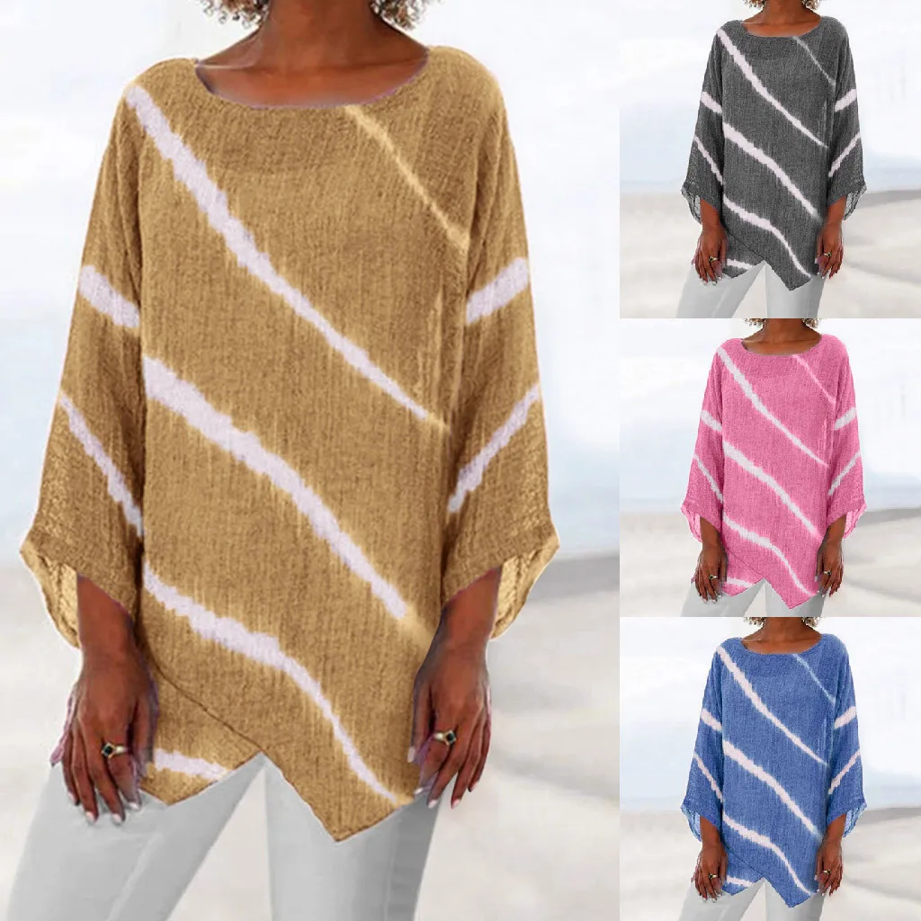 Футболка женская модная одежда большого размера с рисунком свободная футболка