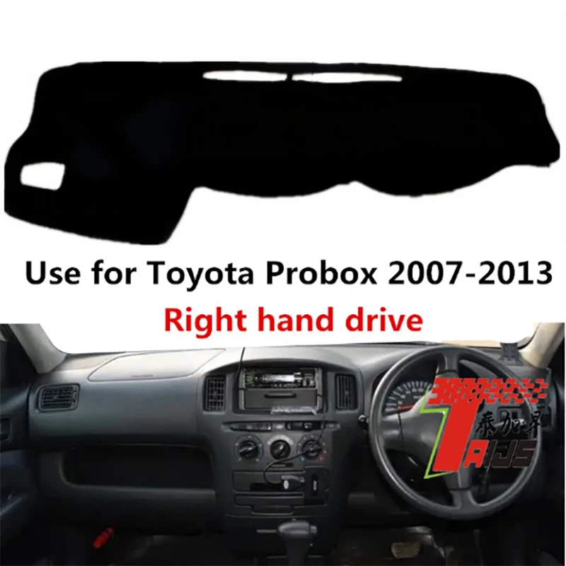

TAIJS Factory Casual Simple Sport Polyester Fibre Car Dashboard Cover For TOYOTA Probox 2007 08 09 10 11 12 13 Right Hand drive