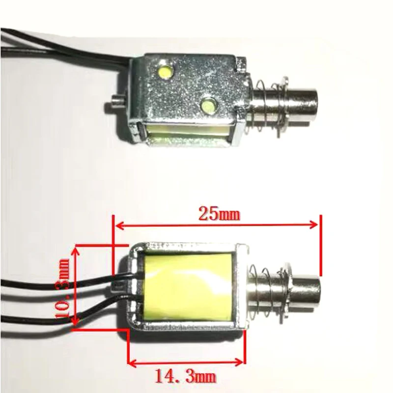 Мини Электромагнит постоянного тока 3 ~ 6 в Электрический магнит для бытовой