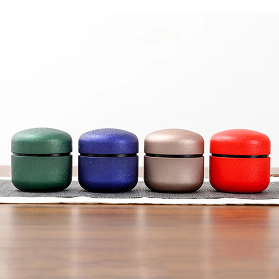 Звезда упаковка двойная крышка чай кофе жестяная коробка Caddy |