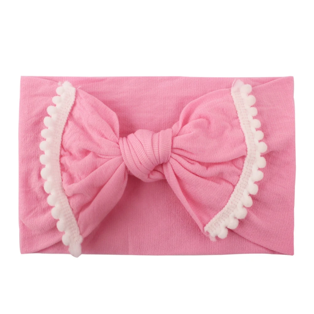 

4 Pcs Newborn Toddler Baby Girls Head Wrap Bow Knot Turban Headbands Hair Accessories Baby Gifts