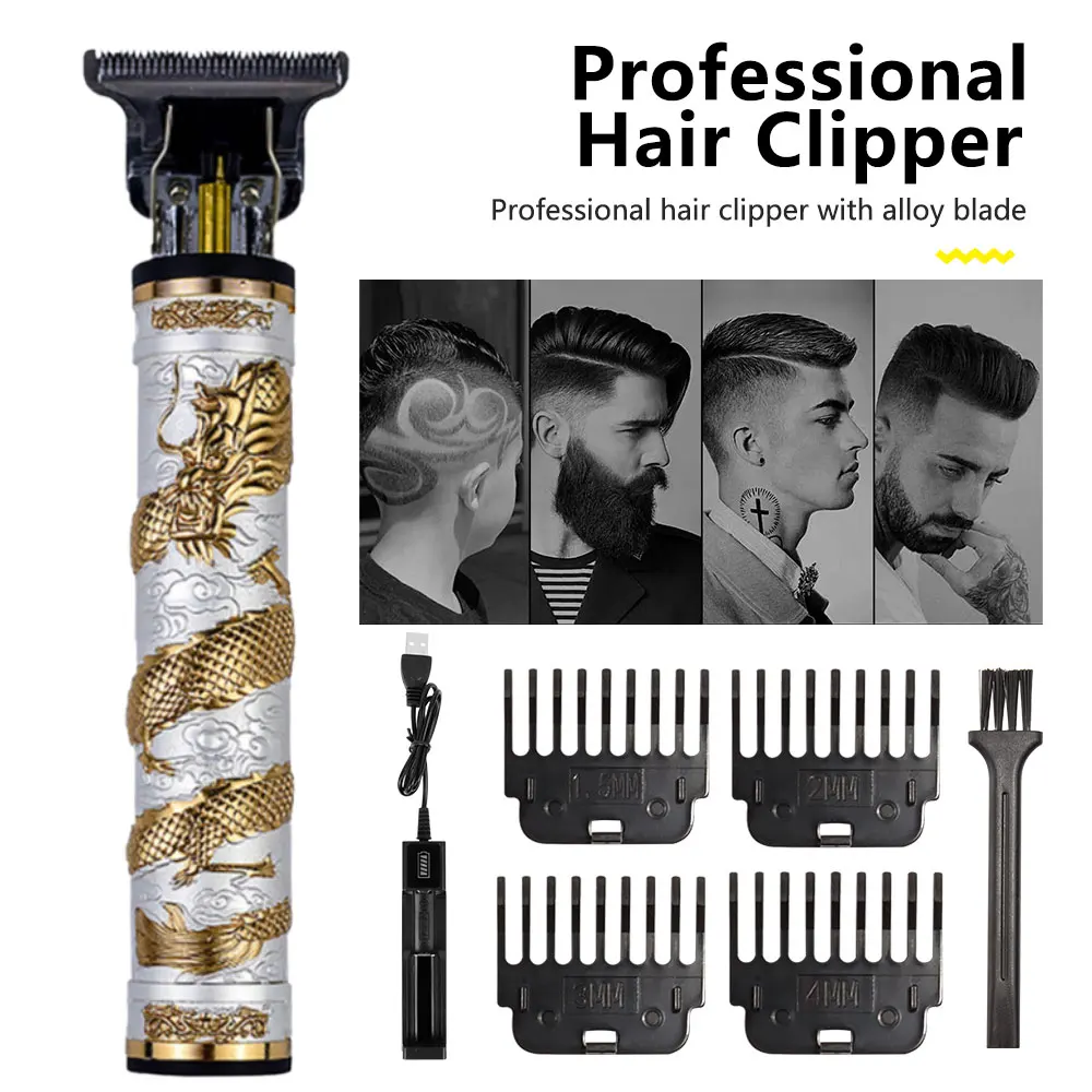 

Newest T9 Electric Trimmer Shaver For Men Professional Hair Cutting Machines Beard and Mustache Trimmer Barber Shop Shaver