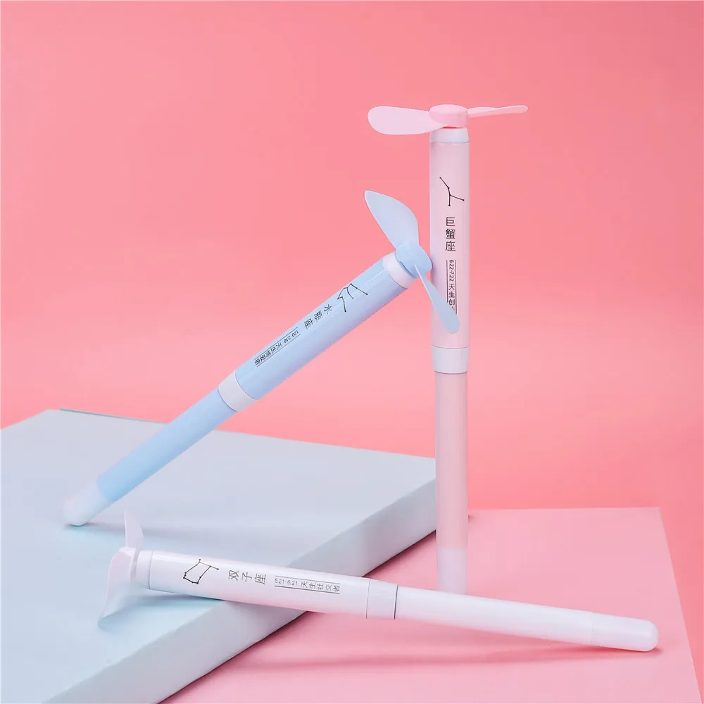 Ручка-веер летний артефакт Милая Мини-ручка-веер игрушка сделай сам канцелярские