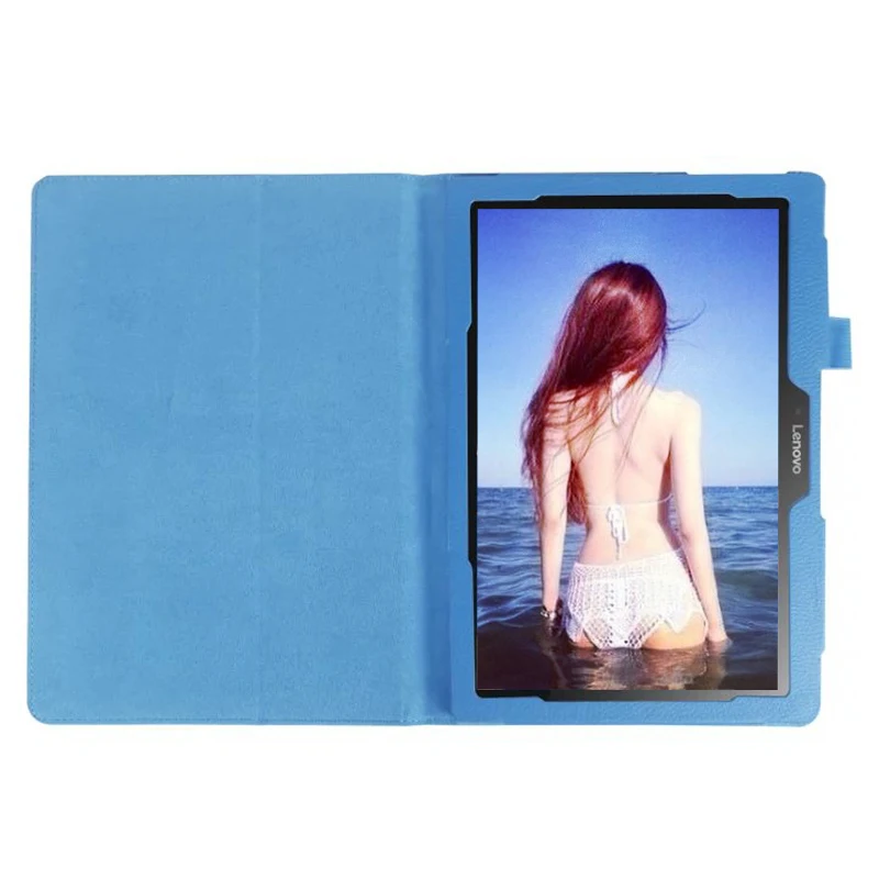 Кожаный защитный чехол-книжка для lenovo Tab 2 A10-70F/L A10-30 X30F/M Tab 3X70 X70F X70M Tab 10 TB-X103F X103F