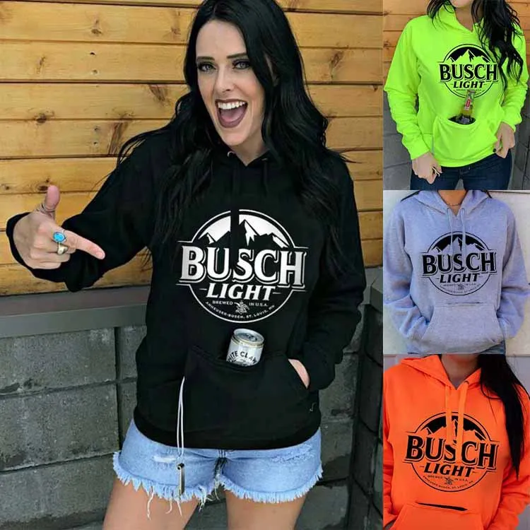 

COSTAR 2020 зима осень Busch светильник, толстовки для женщин, хлопок, с капюшоном, удобная одежда, пуловер, Свитшот