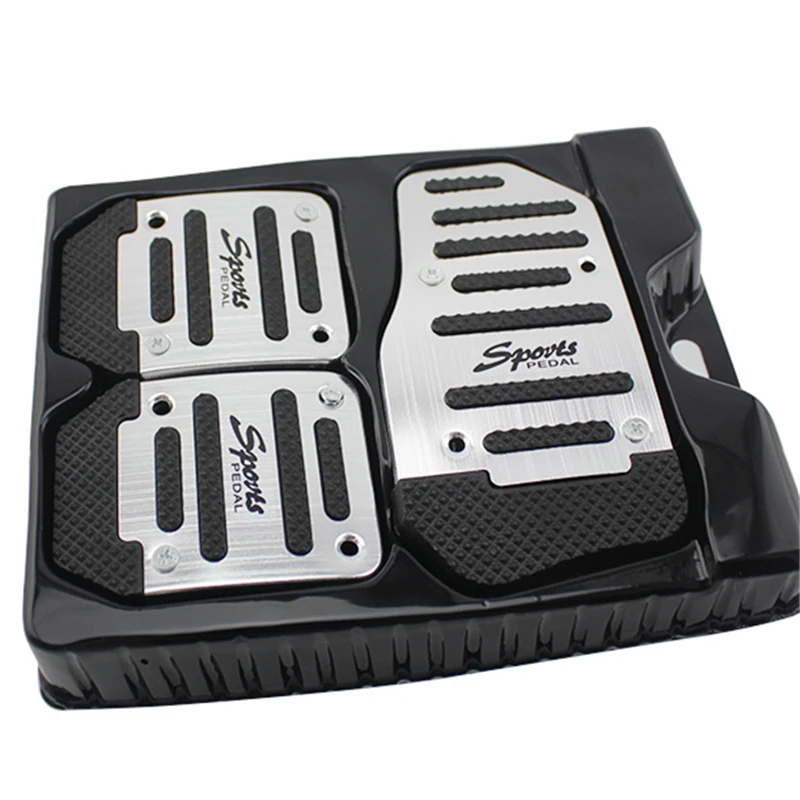 Автомобильный Ручной дневной свет алюминиевый сплав * Нескользящая педаль