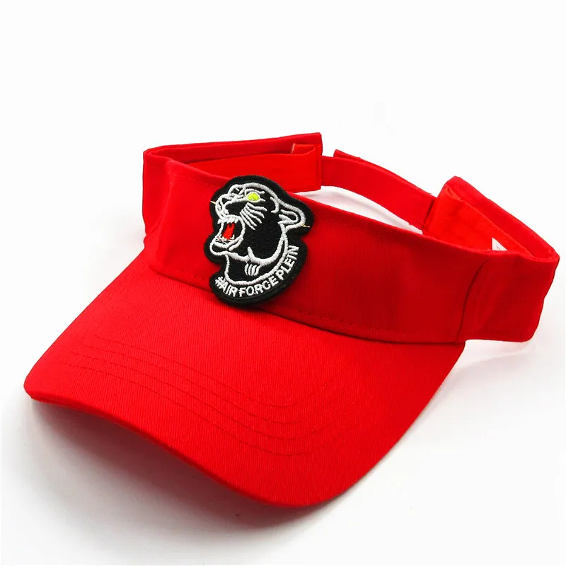 

LDSLYJR Cotton Black Leopard Embroidery Visors Baseball Cap Adjustable Snapback Cap for Men and Women 70