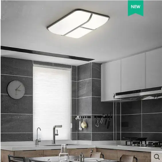 

Нордический минималистичный современный черно-белый креативный индивидуальный акриловый потолочный светильник геометрической формы для ...