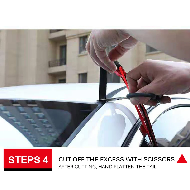 Автомобильный протектор уплотнения стикер для края окна лобовое стекло крыша