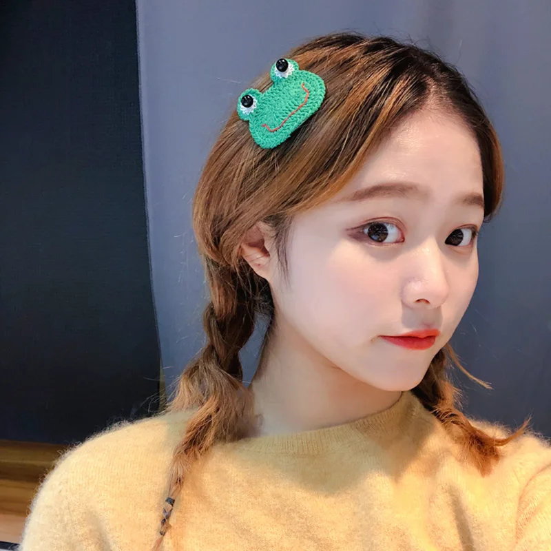 Заколки для волос с милыми мультяшными животными заколки медведями модные