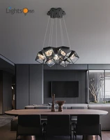 nordic luxury dining room living room chandelier modern minimalist starry bedroom lamp