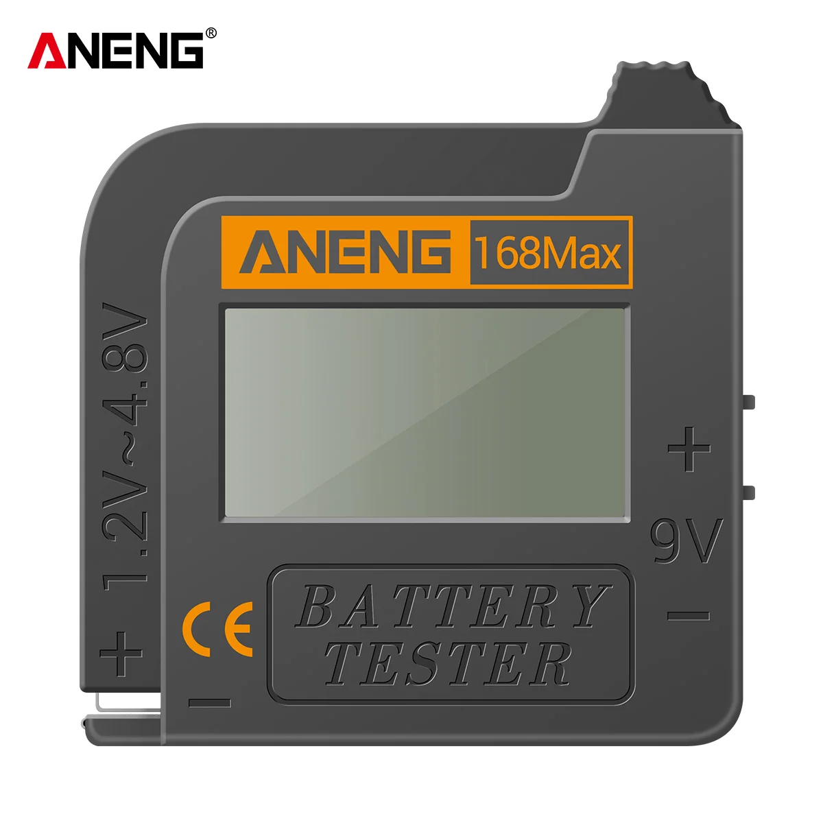 

ANENG Battery Tester 168MAX Digital Display Tester Battery Voltage Checker Battery Capacity Testing Tool Universal Tester