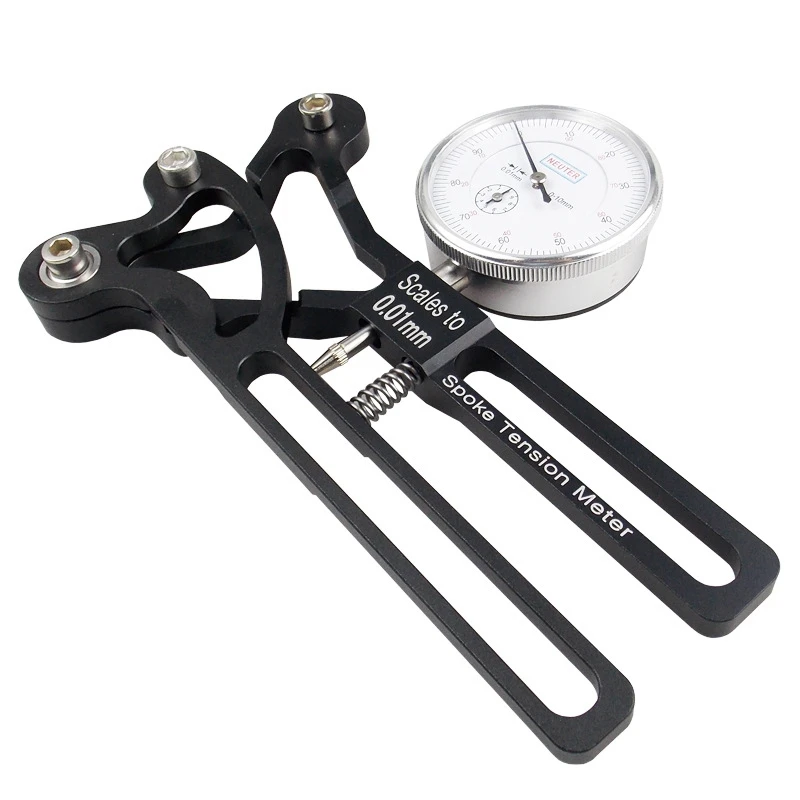 

Bicycle Spoke Tensiometer Wheel Steel Ring Correction Meter Adjustment Tool
