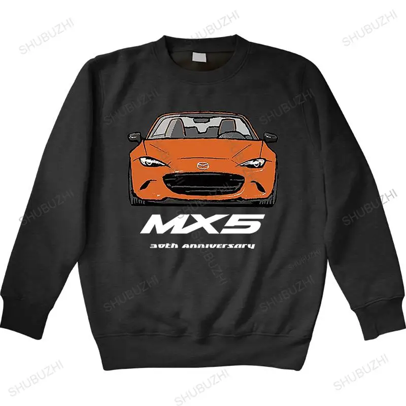 

men autumn sweatshirt Man crew neck hoodie MX5 Miata 30th Anniversary men autumn sweatshirt Man crew neck hoodie euro size