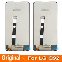 original lcd display touch screen digitizer assembly for lg q92 5g lm q920n display repair parts