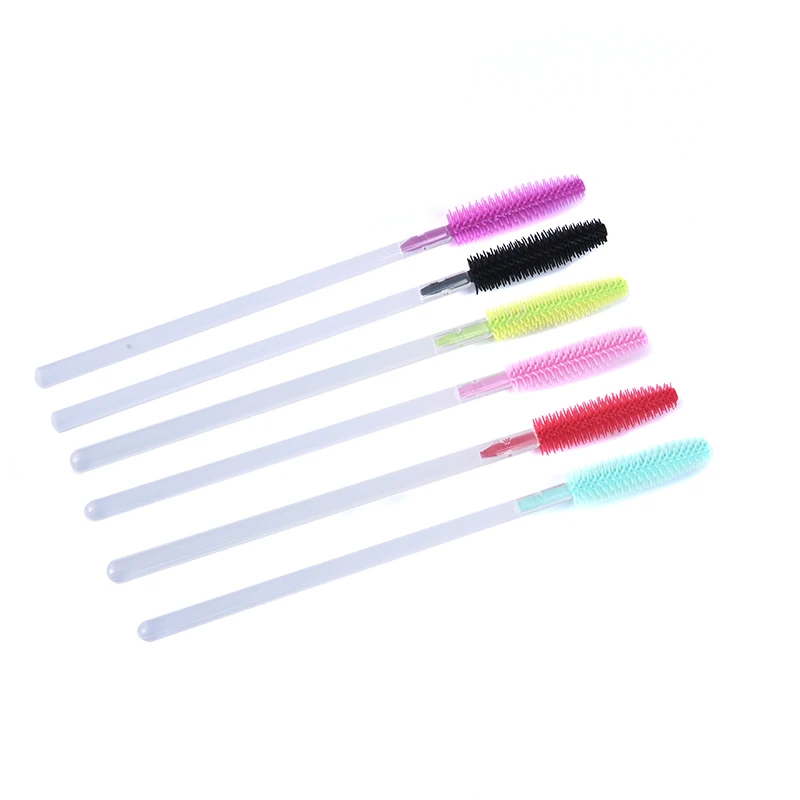 

10PCS Disposable Eyelash Extension Eyebrow brush Mascara Wand Applicator Spoolers Eye Lashes Cosmetic Brushes Set makeup tools