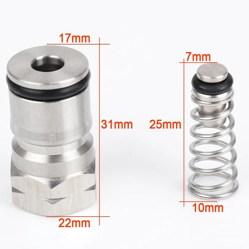 Тип Корнелиуса шаровой замок бочковые столбики попки и пружины из нержавеющей