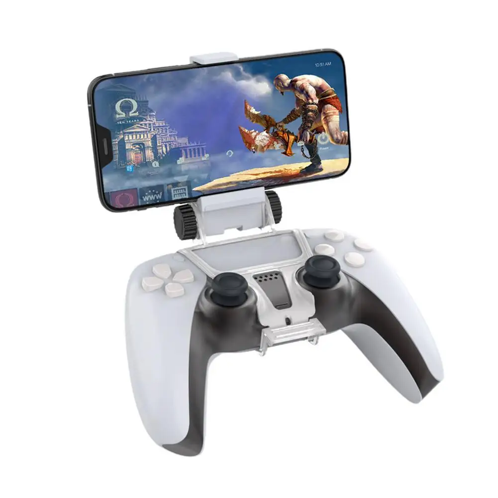 

For SONY PlayStation 5 PS5 Wireless Controller Handle Bracket Ps5 Mobile Phone Holder Ps5 Bluetooth Handle Mobile Phone Bracket