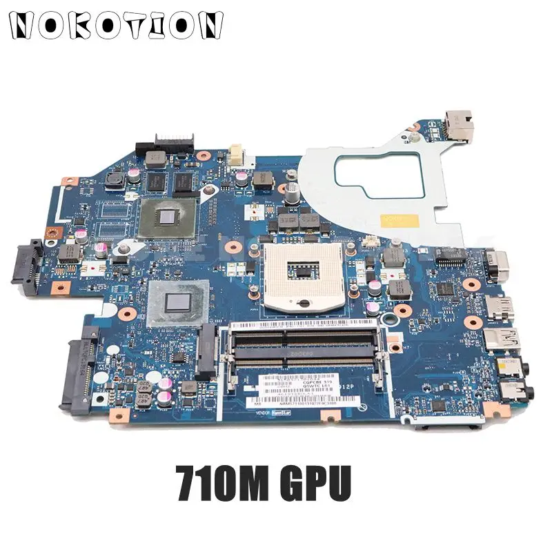 NOKOTION для Acer aspire V3 571G материнская плата ноутбука NBM6B11001 Q5WV1 E1 HM77 DDR3 710M gpu|main board|motherboard