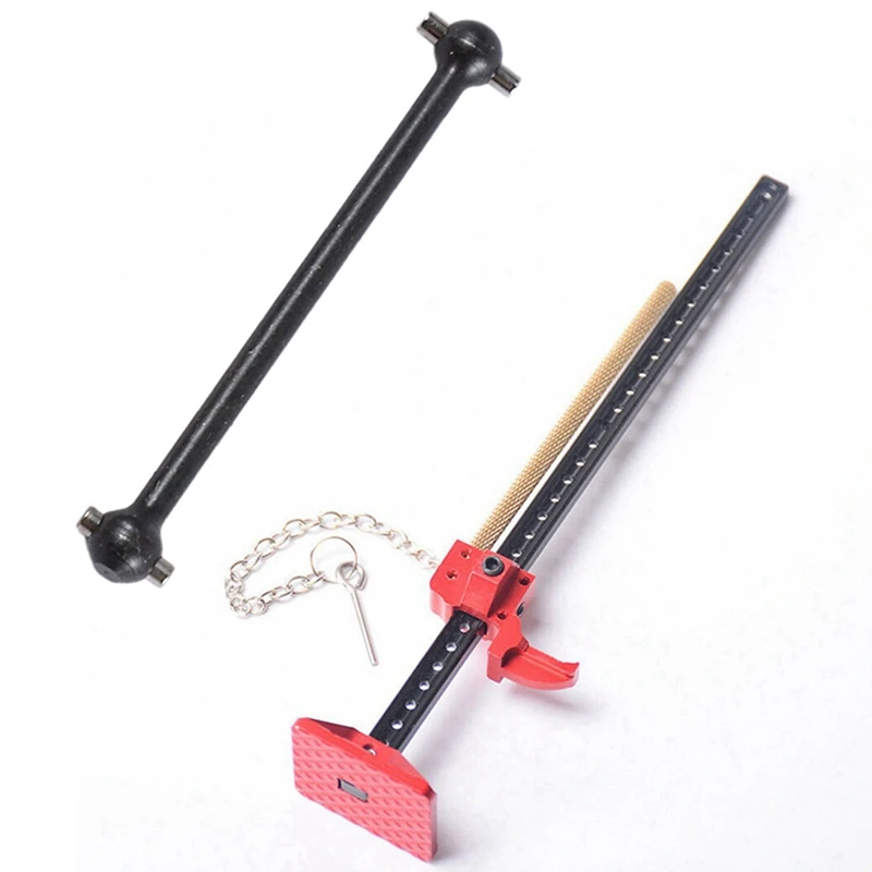 3 шт. аксессуары для игрушек: 1 RC Rock Crawler Slideable Metal Jack инструмент и 2