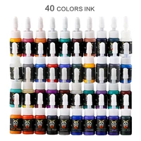 semi permanent 5ml color mixing tattoo pigments ink natural plant pigment makeup professional tattoo supplies ink set