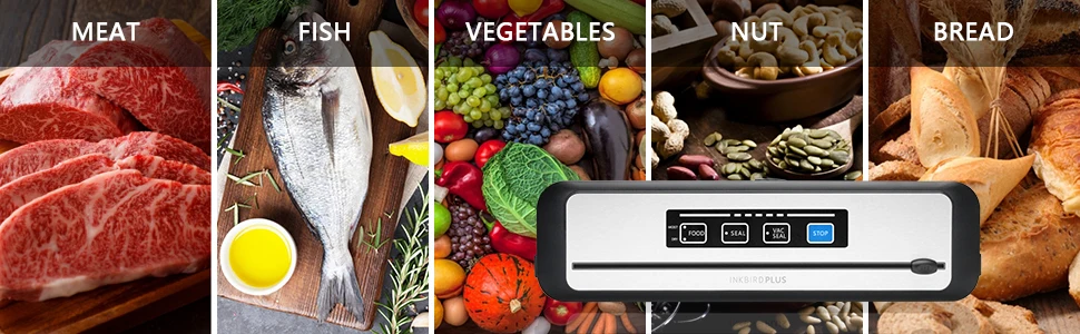 

Inkbird INK-VS01 Vacuum Sealer Packaging Machine