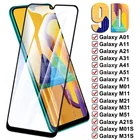 9D закаленное стекло для Samsung Galaxy A01 A11 A21 A31 A41 A51 A71 M01 M11 M21 M31 M51 A10 A30, защита экрана, защитное стекло