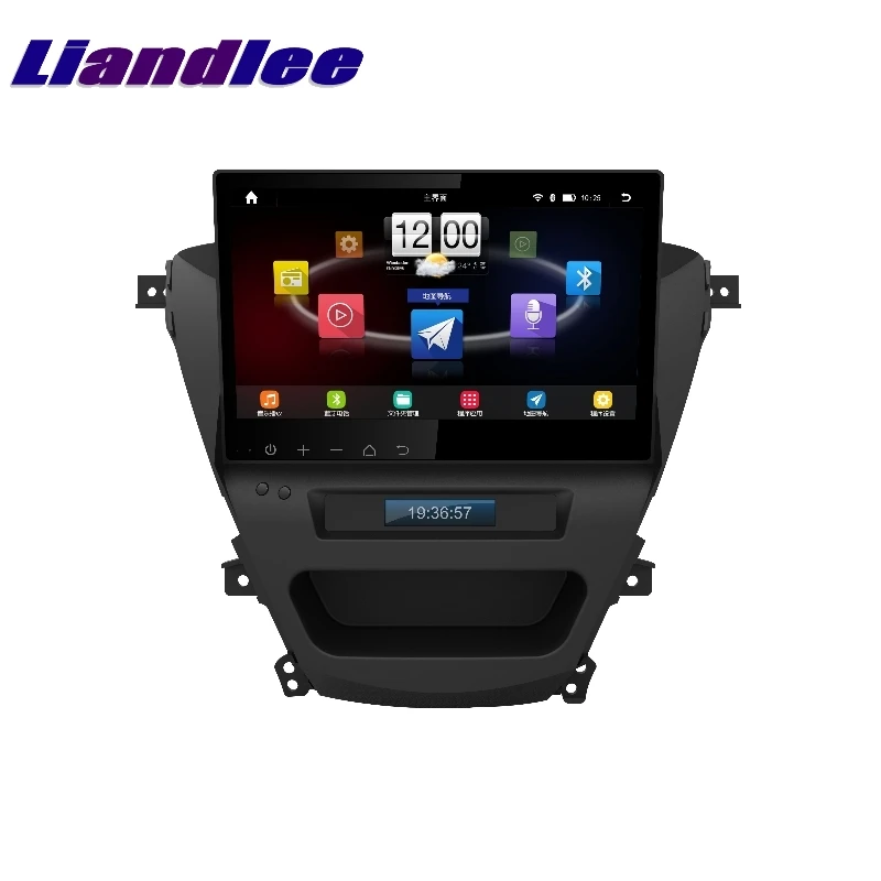 Для hyundai Elantra Avante 2010 ~ 2015 LiisLee Автомобильный мультимедийный телевизор DVD gps аудио Hi Fi