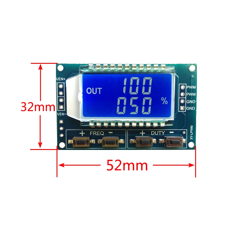 1Hz 150 кГц Отношение сигнал/генератор PWM модуль GSM Частота импульсов рабочий цикл