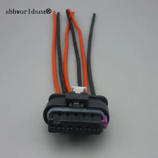 

shhworldsea 6 pin way waterproof automotive sensor connector 4F0973706 for new Opel for Mercedes-Benz/smart 4F0 973 706