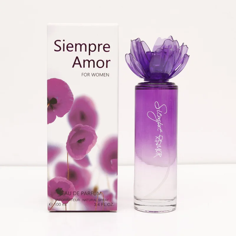 

100ml original lady perfume gorgeous rose lasting fragrance gift box packaging