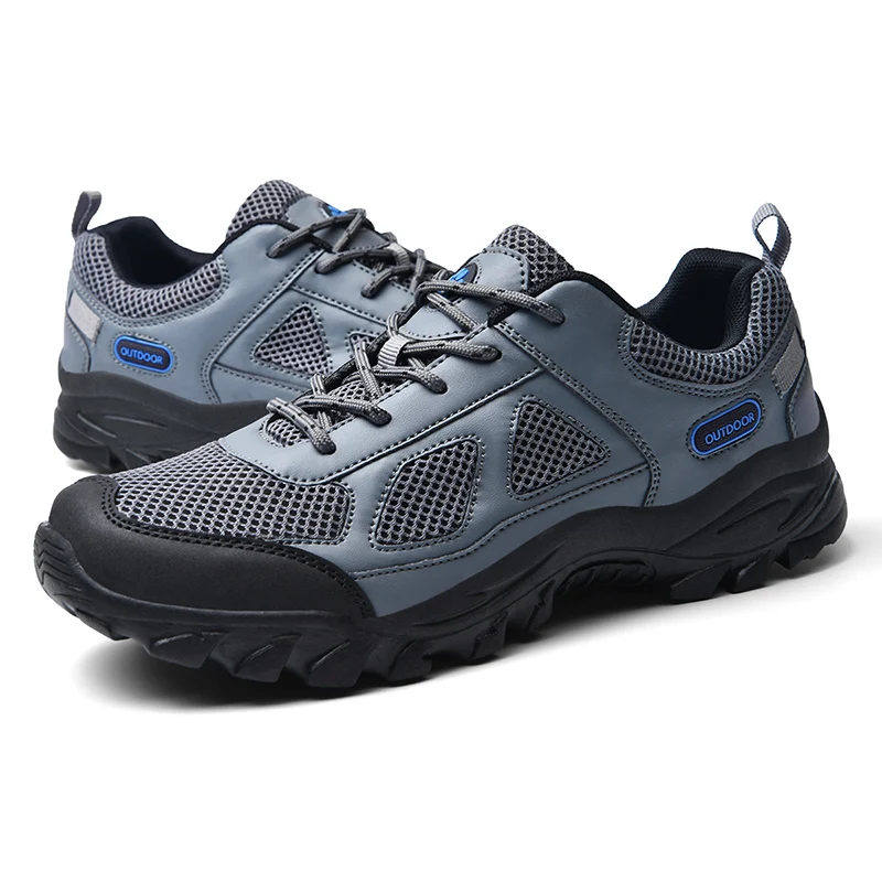 Outdoor Hiking Shoes Non-slip Wear-resistant Breathable Shock Trekking Walking Shoes High-quality Lightweight Sports Sneakers