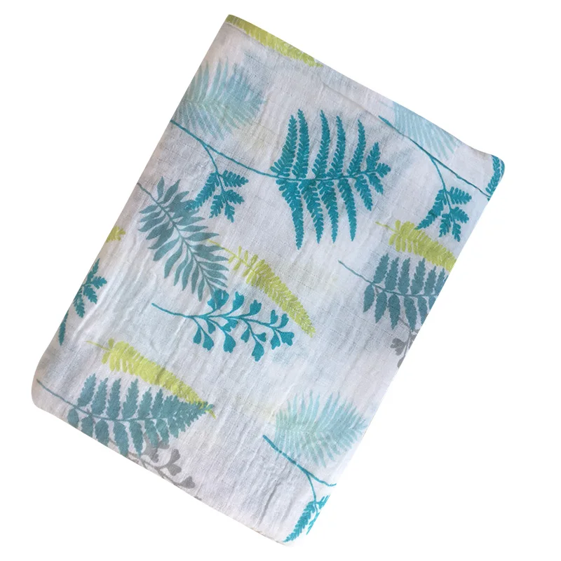 Хлопковое муслиновое детское одеяло s дышащее пеленальная накидка для ребенка