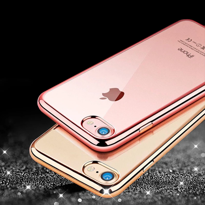 Чехол для iPhone 6 s S Plus 7 8 прозрачный мягкий тонкий силиконовый чехол iphone 11 12 Pro Max Xr XS