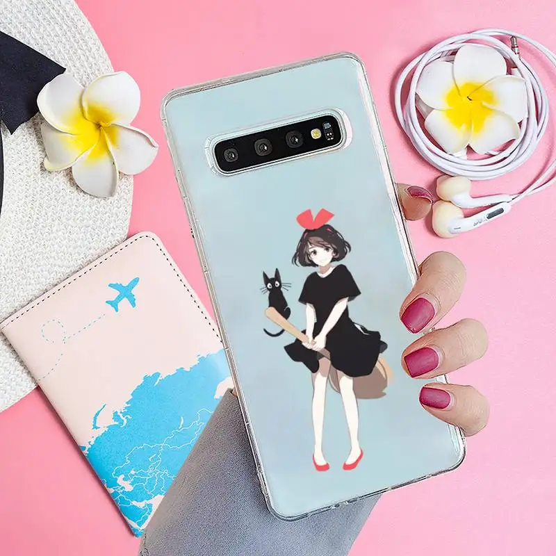 

Kiki's Delivery Service Phone Case Transparent for Samsung A71 S9 10 20 HUAWEI p30 40 honor 10i 8x xiaomi note 8 Pro 10t 11