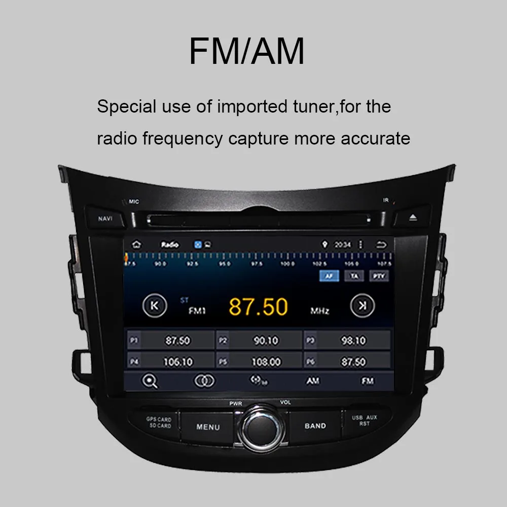 Автомобильный GPS-навигатор 7 дюймов Android 10 0 для Hyundai HB20 2012-2022 автомагнитола DVD-плеер