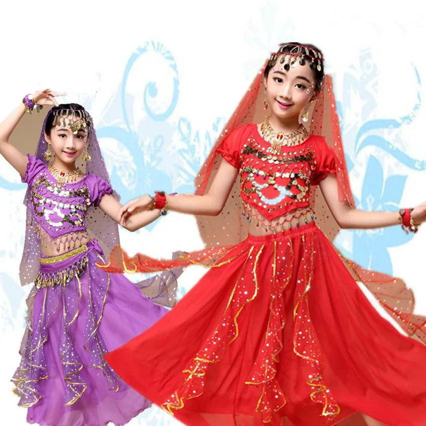 Костюм для танца живота в Восточном и индийском стиле 5 цветов | Тематическая