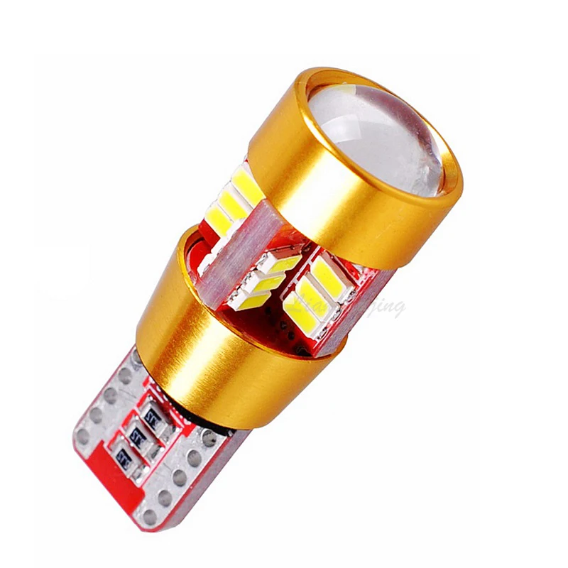 6 шт. T10 W5W Canbus 27SMD парковочные огни сигнальная лампа поворота светодиодный свет