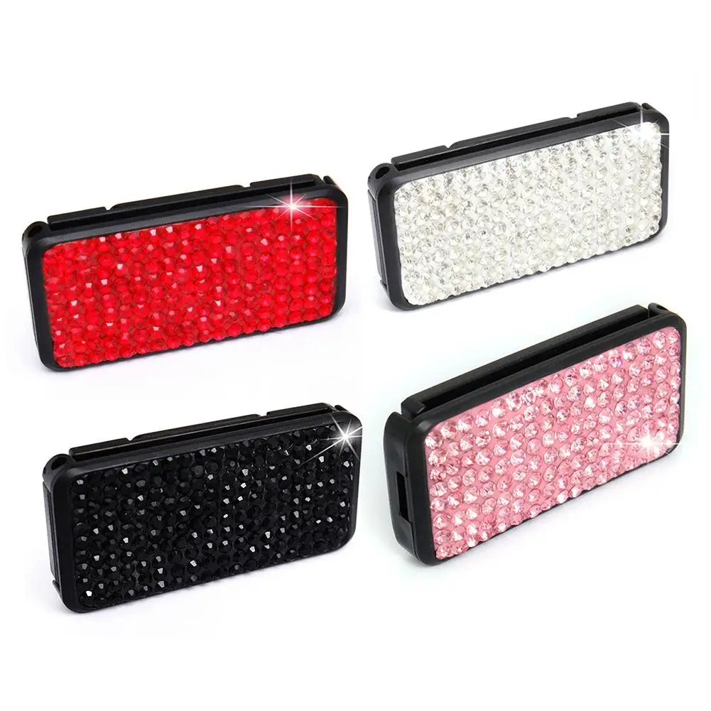 Автомобильный Зажим для ремня безопасности Стразы регулирующий фиксатор