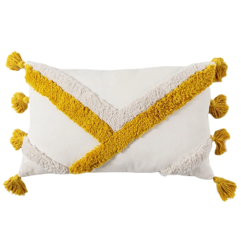 Наволочки в стиле бохо для декоративной подушки украшение племени с голубой