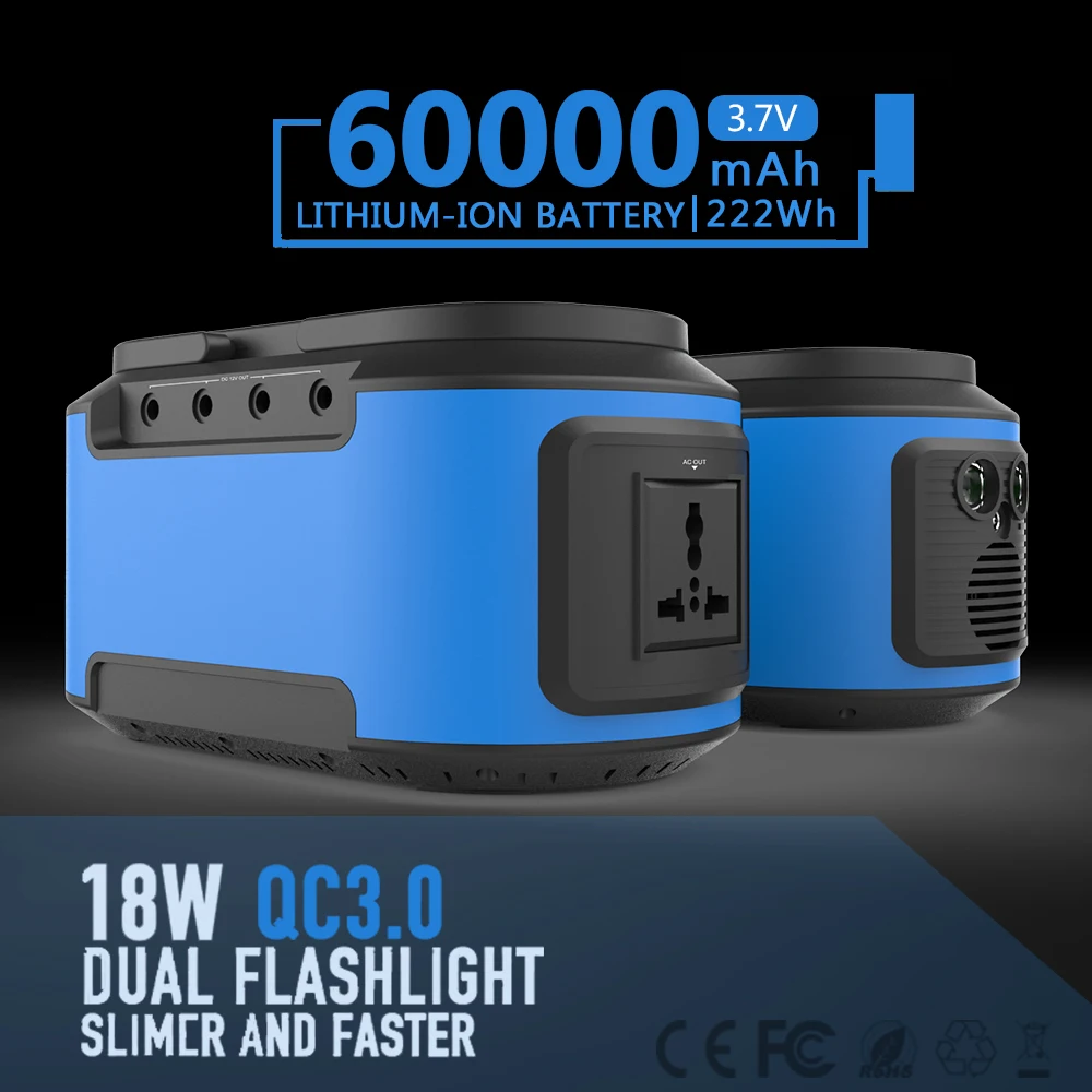 Портативная электростанция для кемпинга 60000 мАч Вт-ч | Автомобили и мотоциклы