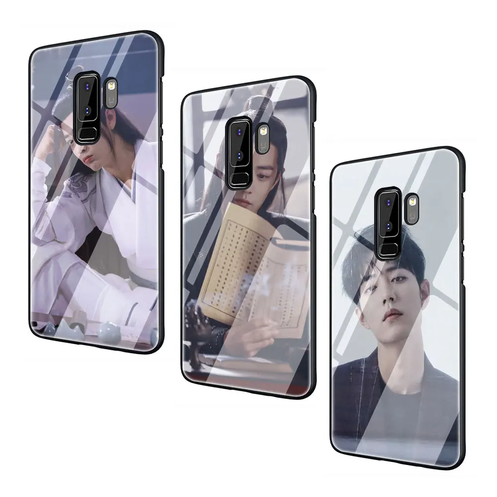 Чехол из закаленного стекла для Galaxy S7 S8 9 10 Plus Note 8 A10 20 30 40 50 60 70|Бамперы| |