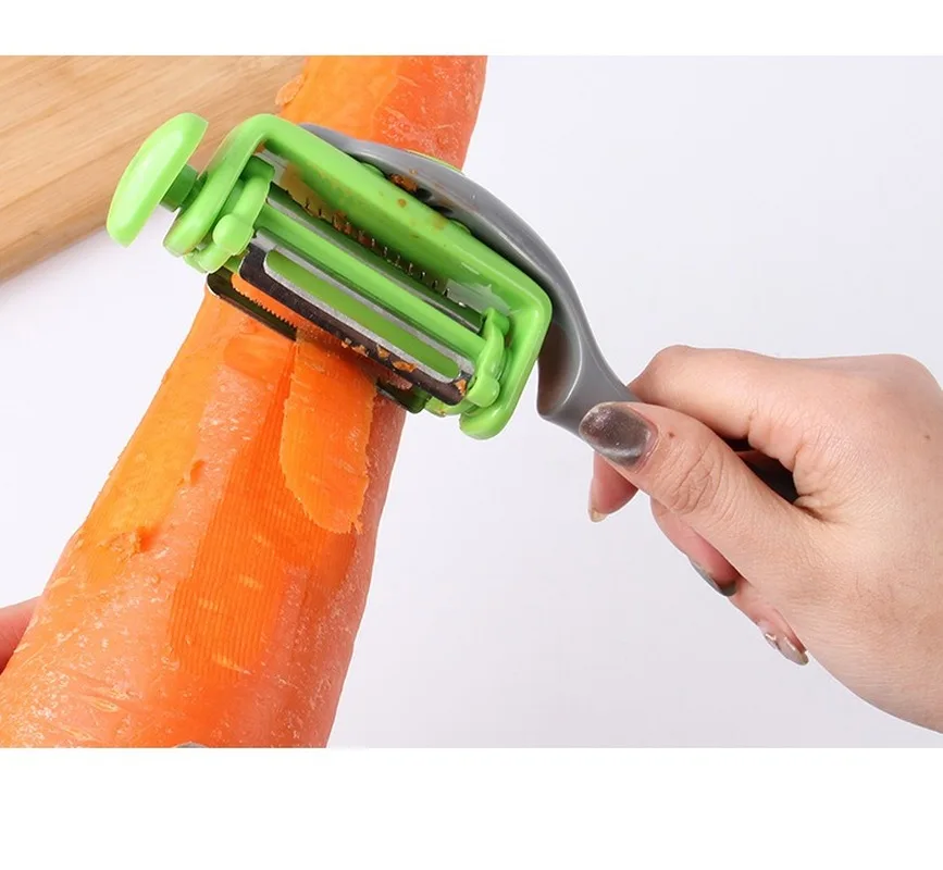 Многофункциональная прямая ручка Овощечистка специальный нож из нержавеющей