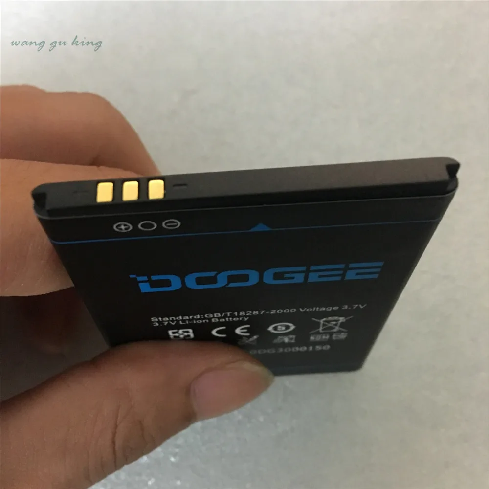 

New Battery B-DG300 For Doogee DG300 2500mAh 3.7v Mobile Phone Replace Batteries High Quality Rechargeable Accumulator