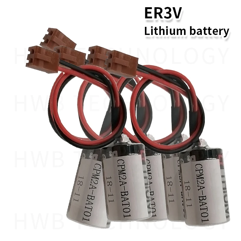 20 штук 100% оригинальные новые батарейки ER3V JZSP-BA01 для OMRON CPM2A-BAT01 3 6 V 1A PLC Батарея с
