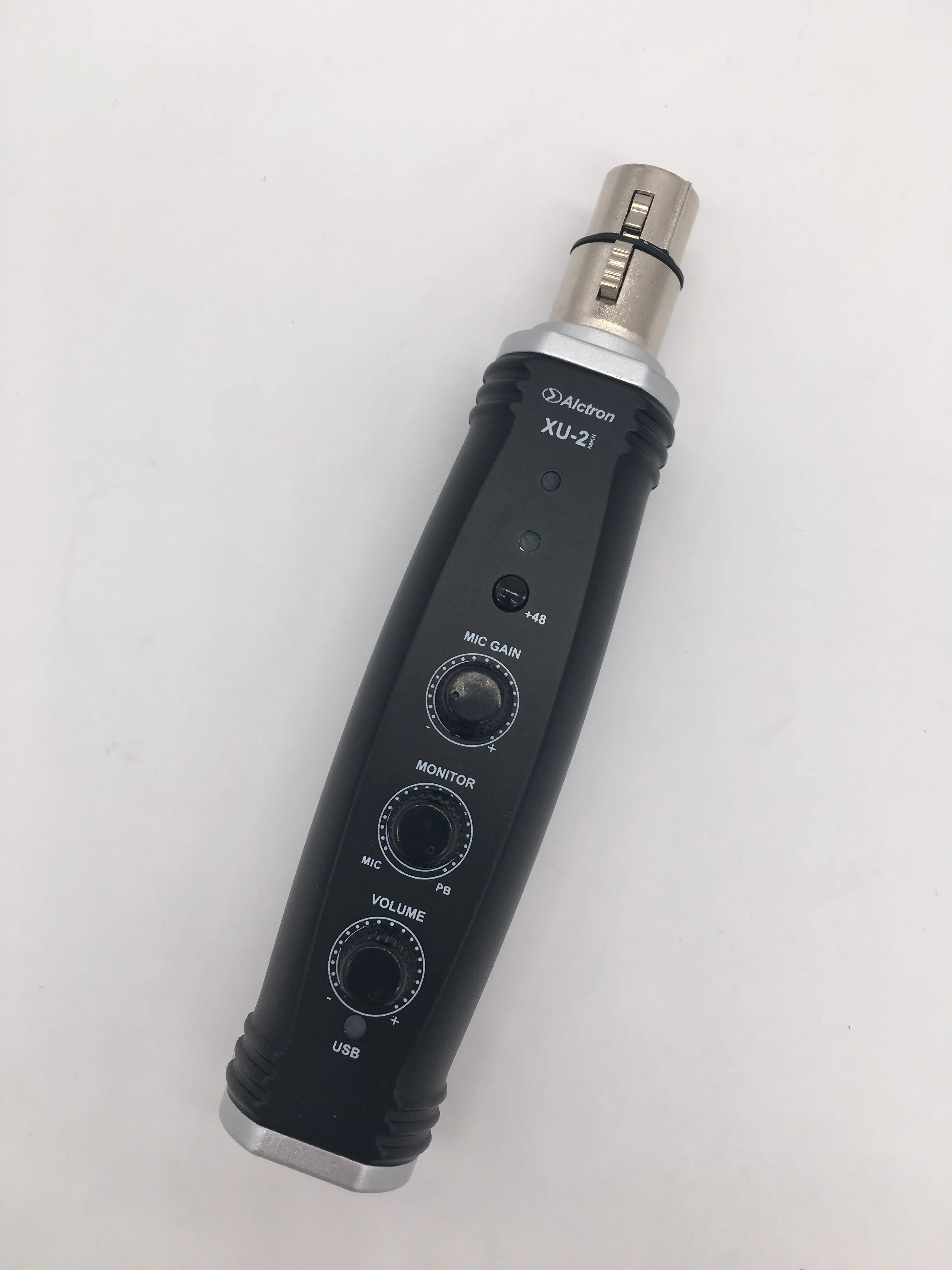 Usb конвертер Alctron XU 2 MKII преобразователь XLR в USB микрофон компьютерный