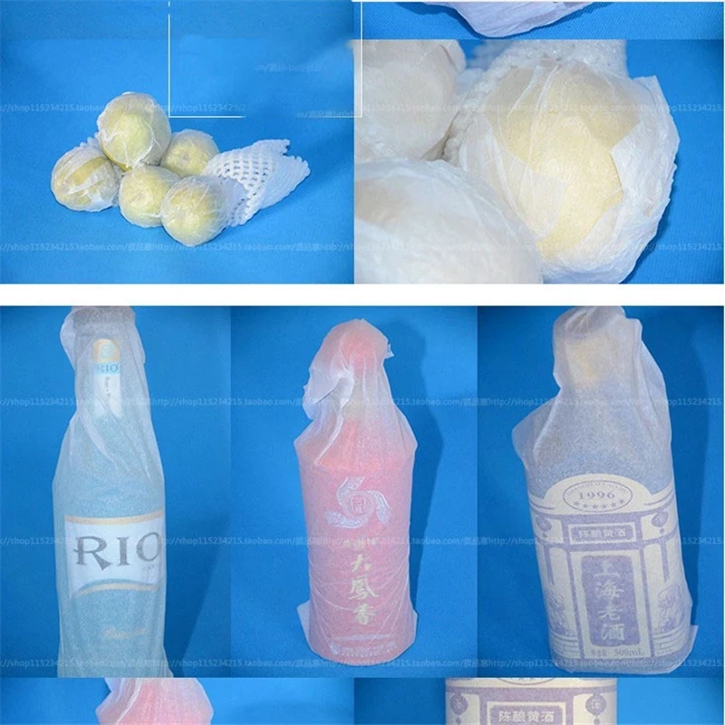 100pcs Translucent Tissue wrapping Paper Bookmark candy Gift Fruit Wrapping Floral Packaging Material Christmas decoration - купить по